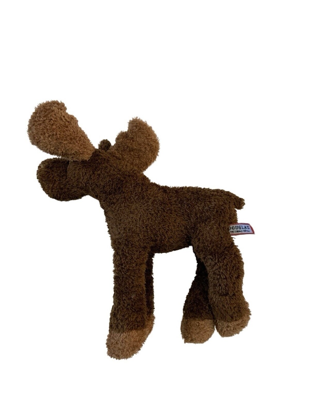 Douglas Cuddle Lumber Jack Moose 10" Plush Stuffed Animal Toy